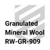 Granulated Mineral Wool  DATA SHEET  RW-GR-909