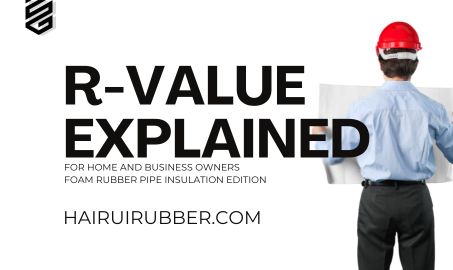 R-Value Explained for Home and Business Owners: Foam Rubber Pipe Insulation Edition